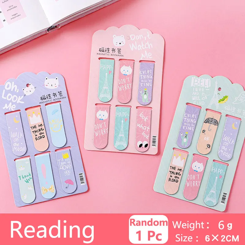 Bookmark Magnetic Clip - Bookmarks Teaching Reading Book Marks Bookmark