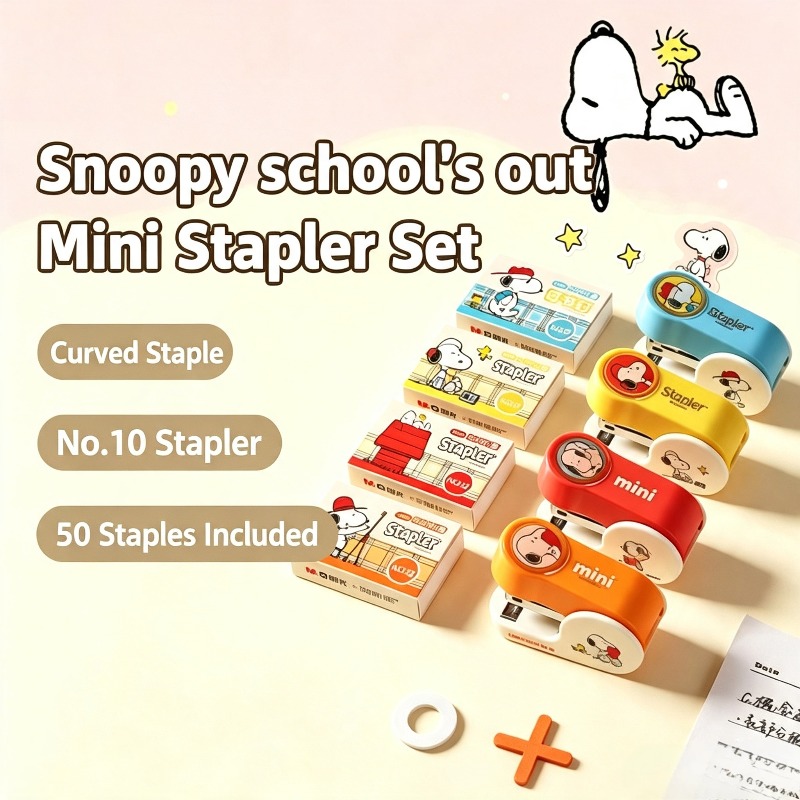 Snoopy Anime Figure Mini Stapl - Office Supply Office Stationery Items review and price