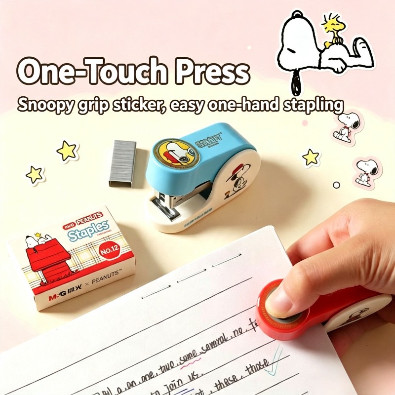 Snoopy Anime Figure Mini Stapl - Office Supply Office Stationery Items review and price