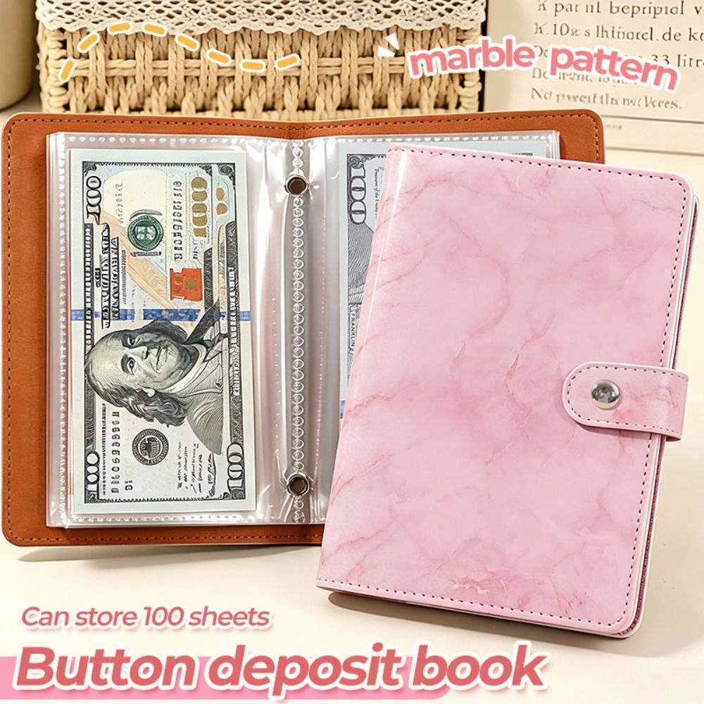 High Quality PU Cash Deposit B - Planner Weekly Budget review and price