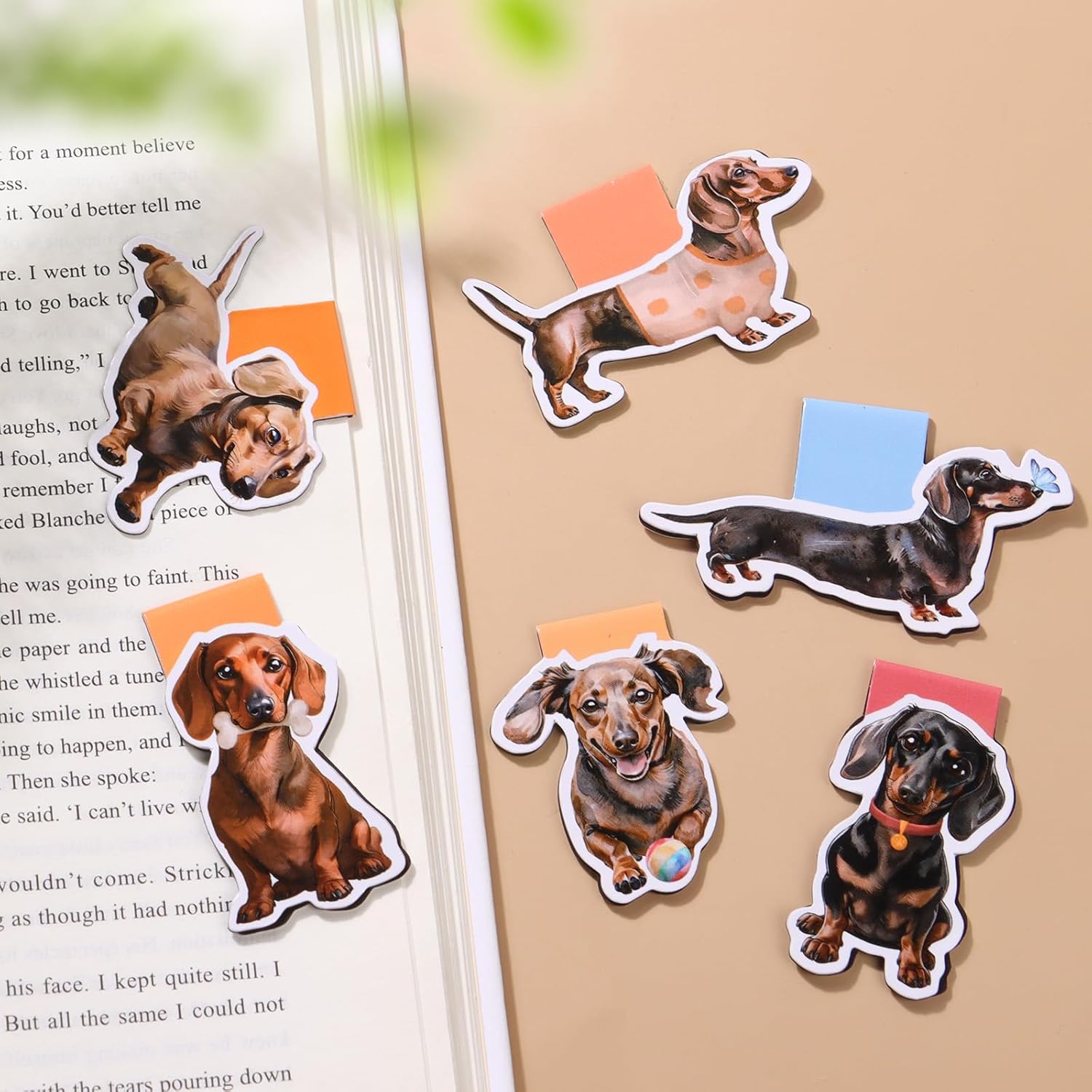 6/12 Darcy Dog Themed Waterpro - Bookmark Magnetic Clip review and price