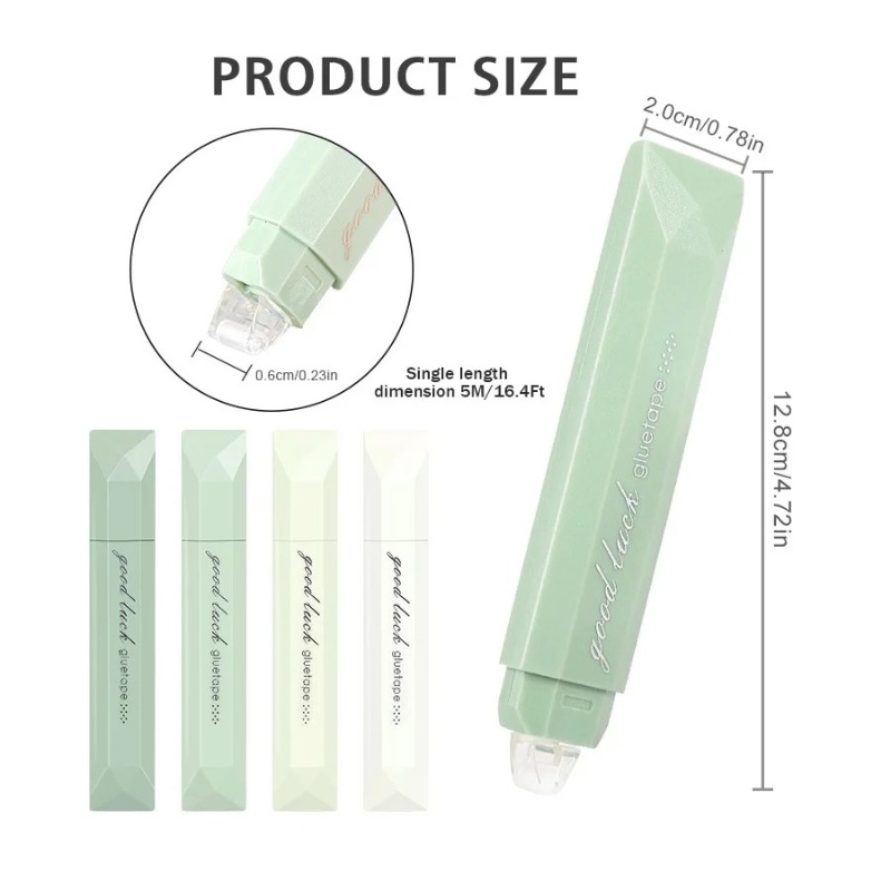 4pcs Gradient Color Glue Tape, - Glue Stick Pack review and price
