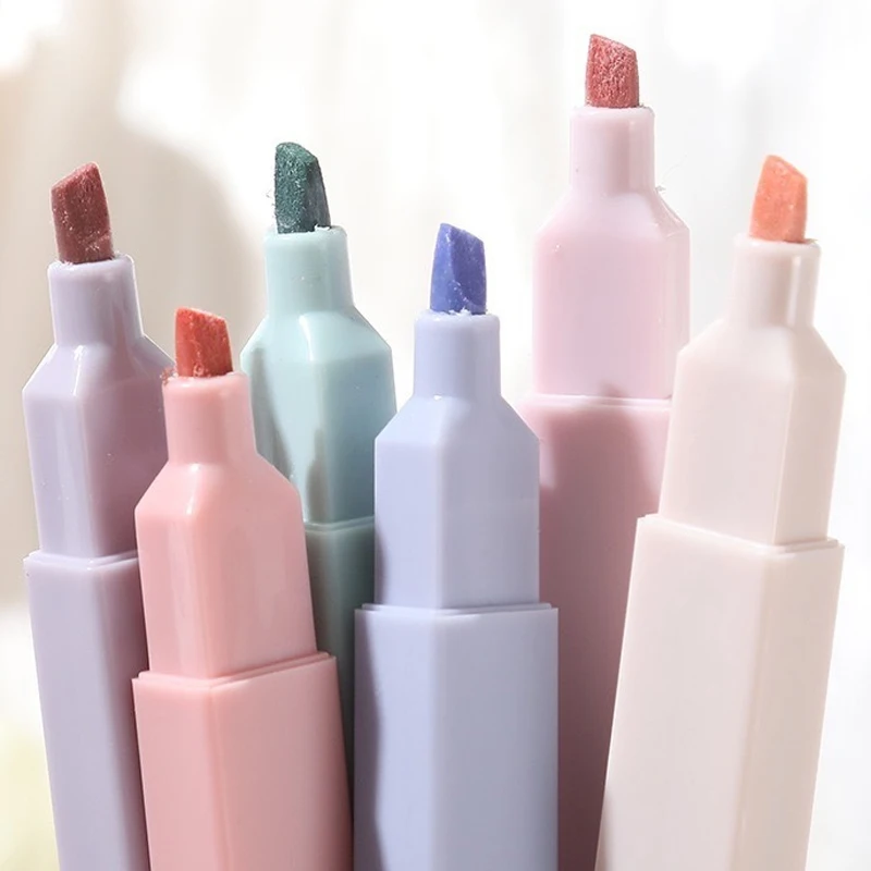 6pcs/set Pastel Color Highligh - Highlighter Set Pastel review and price