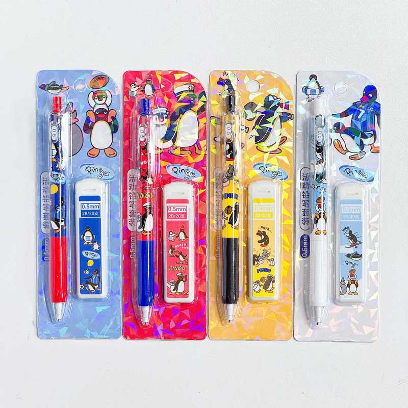 4/24pcs Kawaii Pingu Mechanica - Stationery Supplier review and price