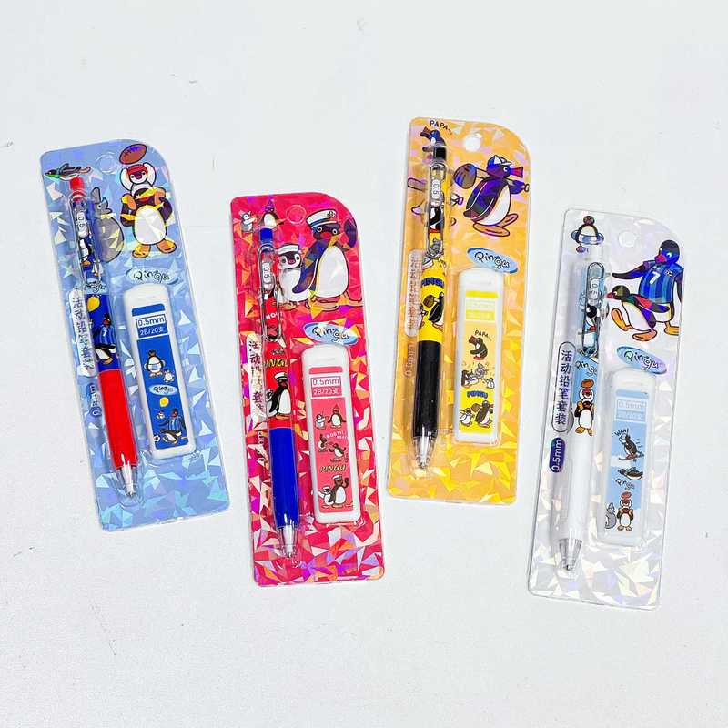 4/24pcs Kawaii Pingu Mechanica - Stationery Supplier review and price