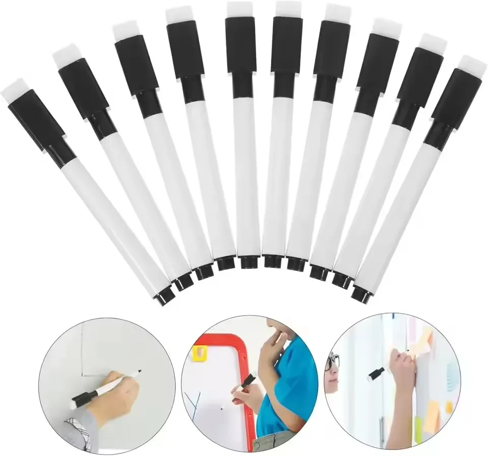 5-50pcs Black Marker Pens Magn - Whiteboard Marker Set review and price