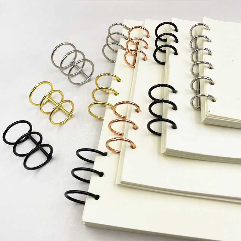 2pcs/set Metal Book Rings File - Binder Clip Assorted review and price