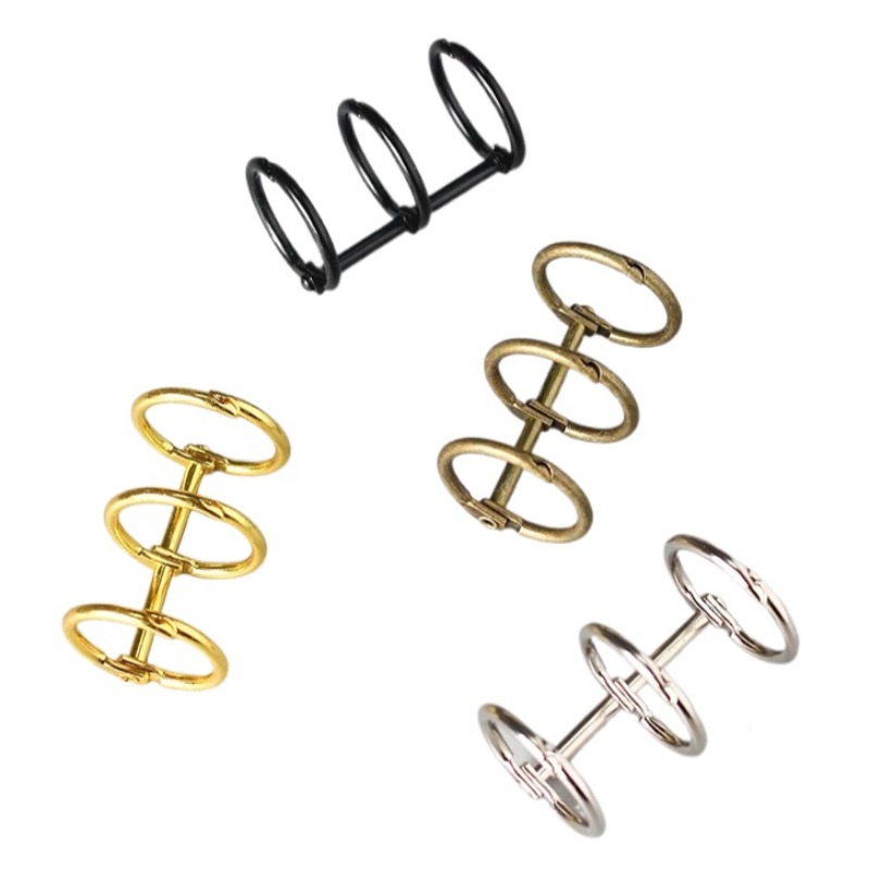 2pcs/set Metal Book Rings File - Binder Clip Assorted review and price