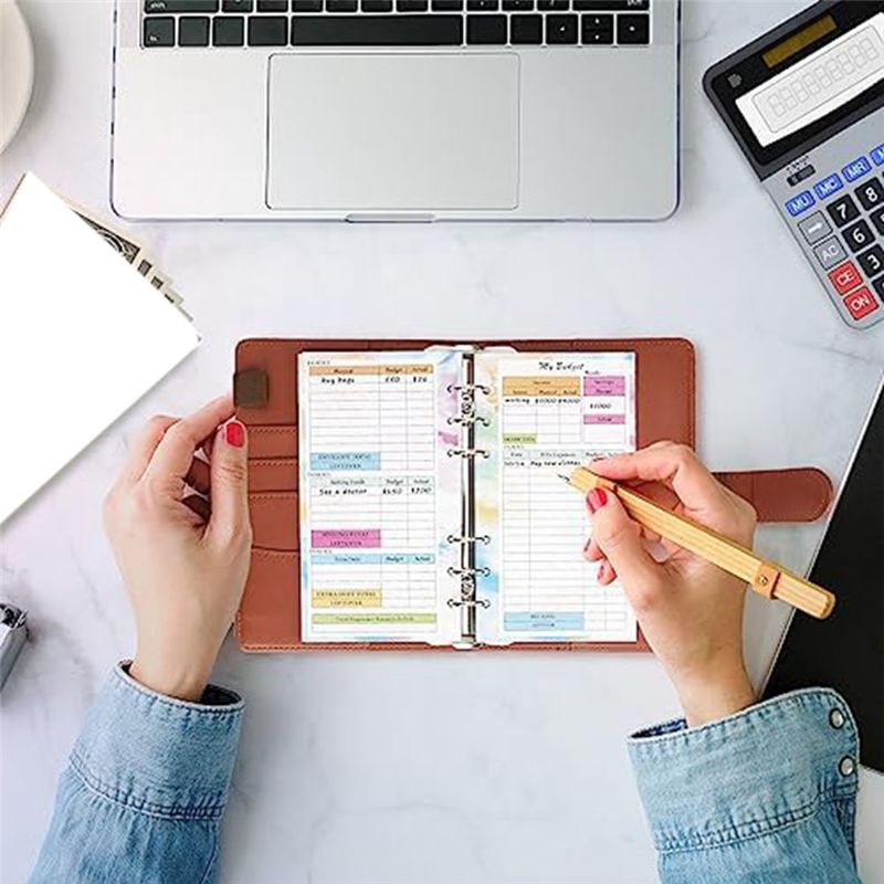 FTGT-A6 Budget Planner Refill  - Planner Weekly Budget review and price