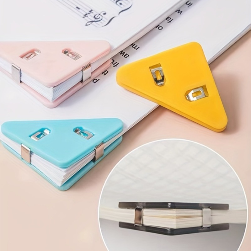 22pcs Clear Triangle Clip Set  - Binder Clip Assorted review and price