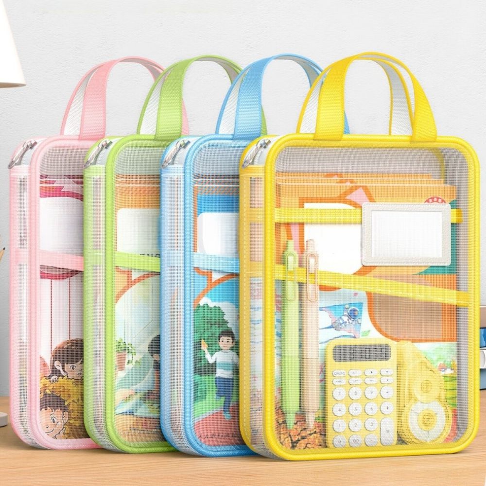 Mesh Stationery Storage Bag 3  - Stationery Supplier review and price