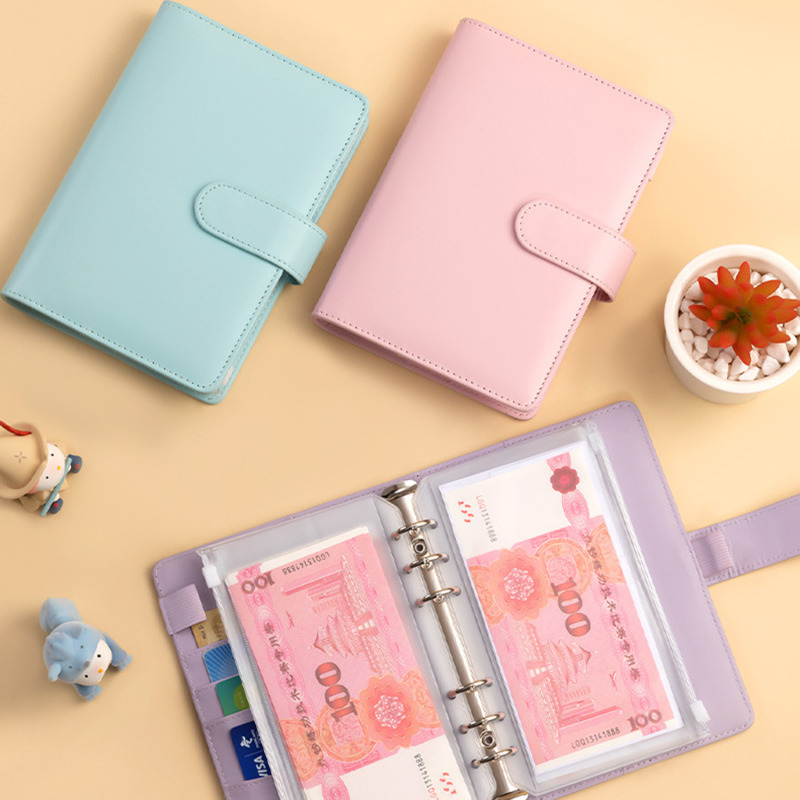 A6 PU Leather Budget Binder wi - Planner Weekly Budget review and price