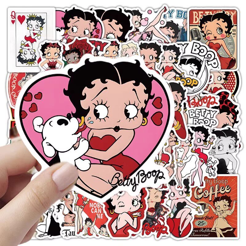 New 50PCS Betty Boop Sticker A - Memo Pad Sticky review and price