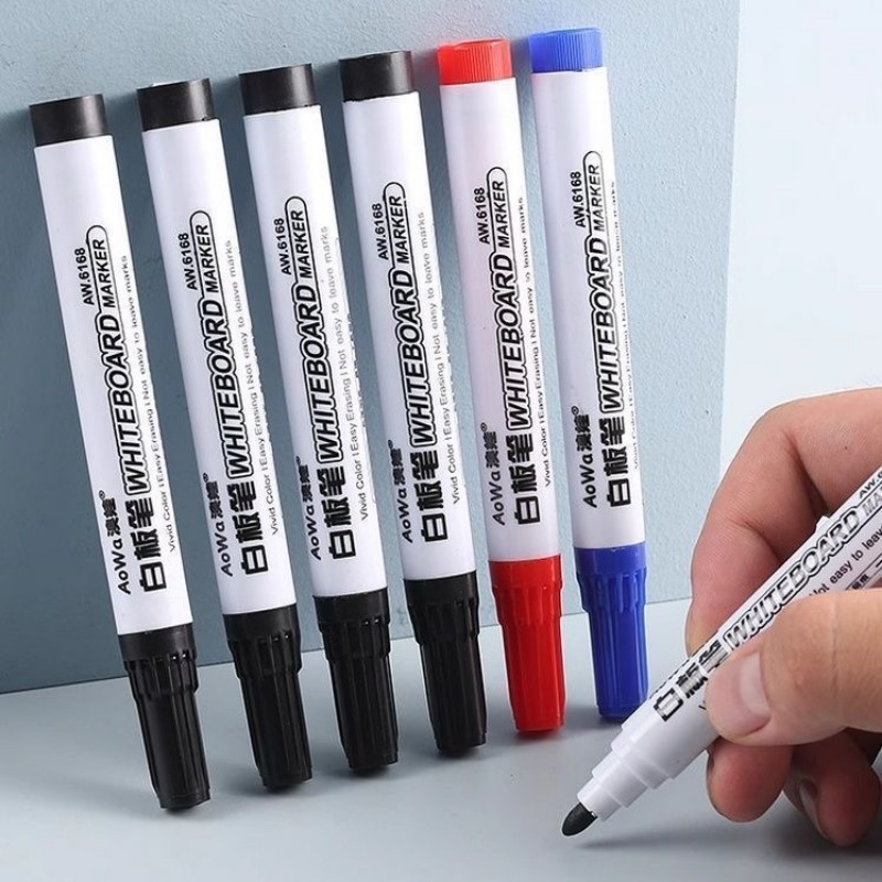 4/8Pcs Black Erasable Whiteboa - Whiteboard Marker Set review and price