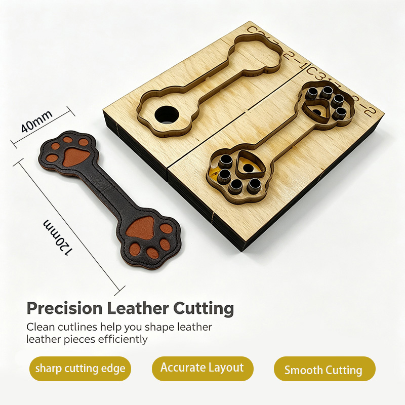 C317 Cat Claw Leather Cutting  - Bookmark Magnetic Clip review and price