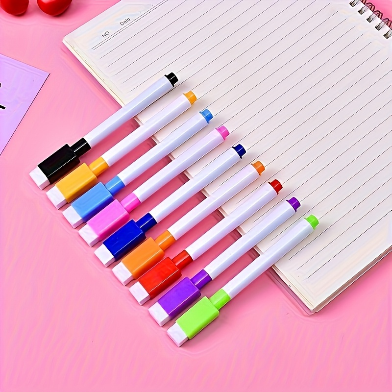 8Pcs Dust-Free Dry Erase White - Whiteboard Marker Set review and price