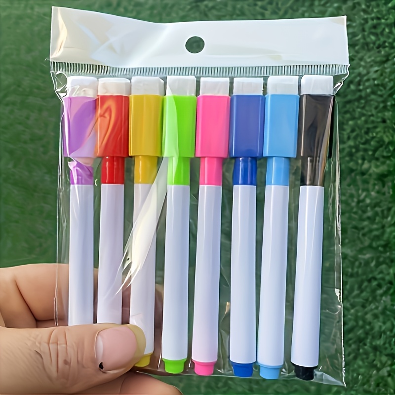 8Pcs Dust-Free Dry Erase White - Whiteboard Marker Set review and price