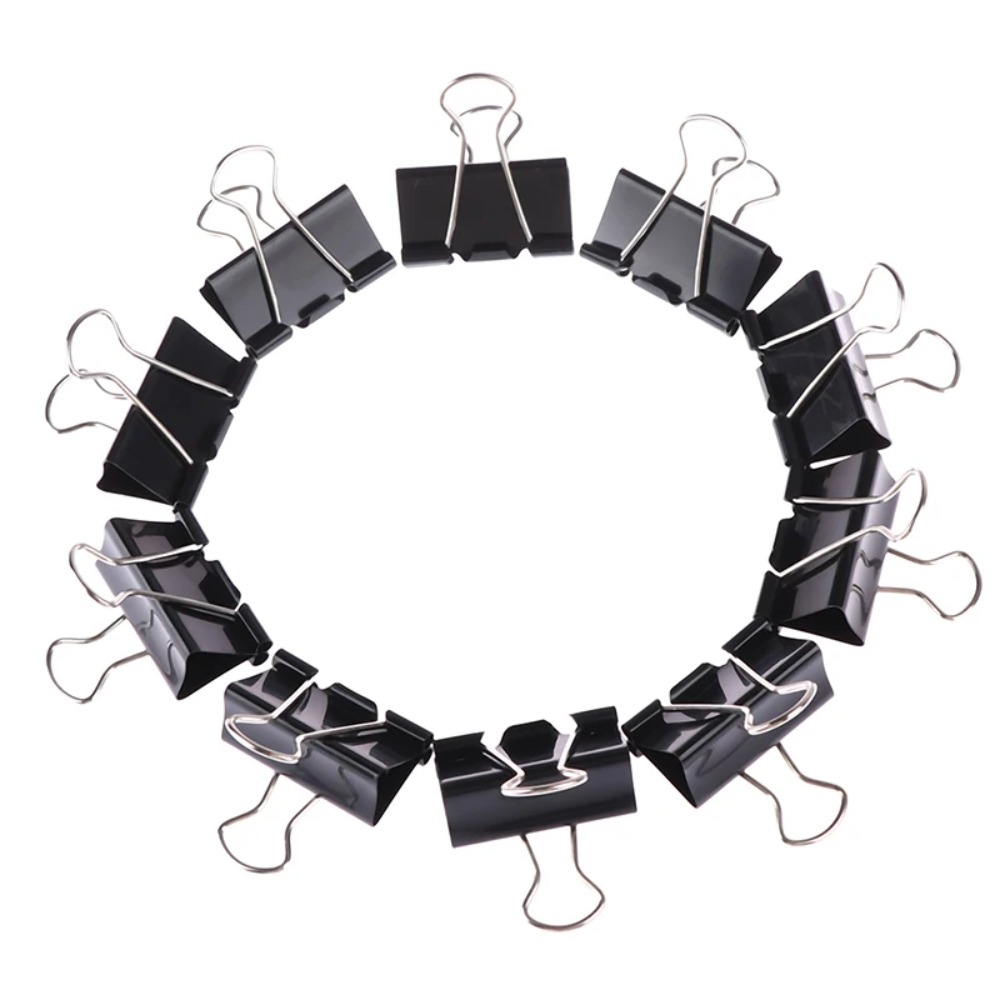 10pcs Metal Binder Clips 19mm  - Binder Clip Assorted review and price