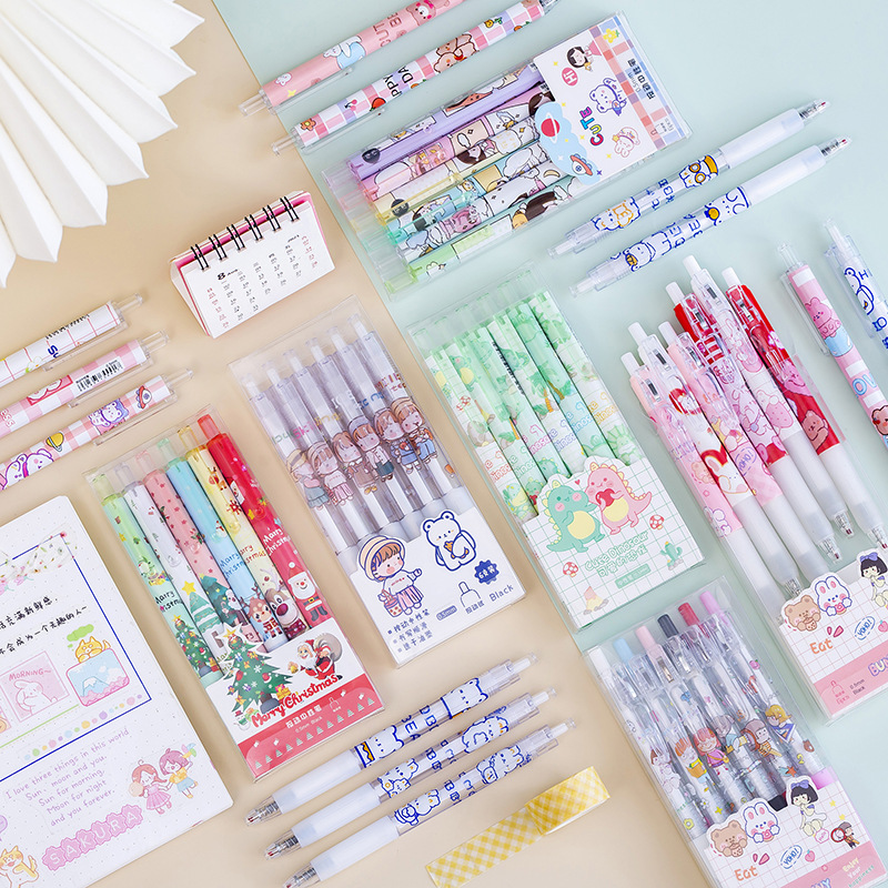 Zoecor 6pc/Lot Kawaii Gel Pen  - Gel Ink Pen Set review and price