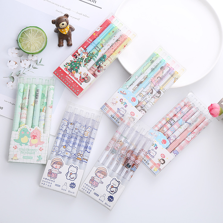 Zoecor 6pc/Lot Kawaii Gel Pen  - Gel Ink Pen Set review and price