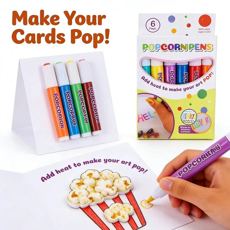 Magic Popcorn Pens 6 Colors He - Copic Marker Sketch review and price
