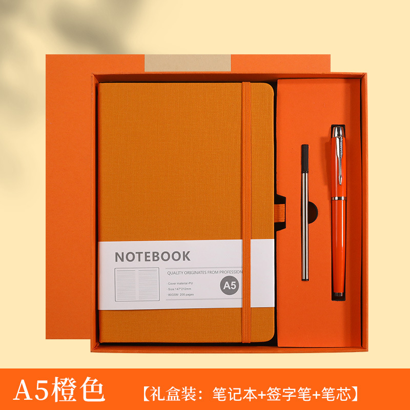 A5 Notebook Gift Set with Ball - Journal Leather Hardcover review and price
